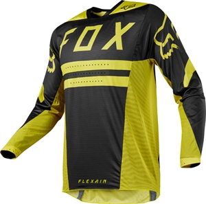 Fox Racing 2018 Flexair Preest Jersey - Dark Yellow