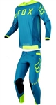 Fox Racing 2018 Flexair Moth LE Combo Jersey Pant - Teal