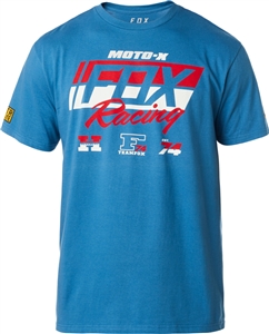 Fox Racing 2018 First Placed Tee - Dusty Blue