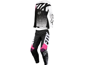 Fox Racing 2018 Kids Girls 180 Combo Jersey Pant - Black/Pink