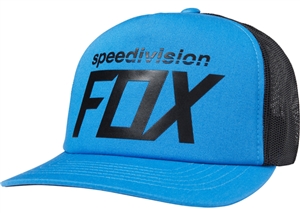 Fox Racing 2018 Paid Snapback Hat - Acid Blue