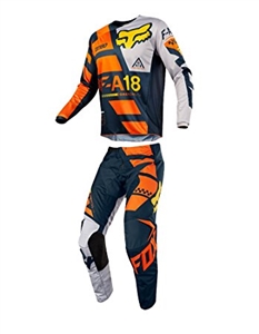 Fox Racing 2018 Youth 180 Sayak Combo Jersey Pant - Orange