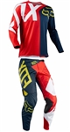 Fox Racing 2018 Youth 360 Preme Combo Jersey Pant - Navy/Red