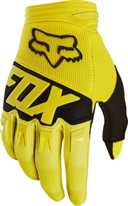 Fox Racing 2017 Youth Dirtpaw Race Gloves - Yellow