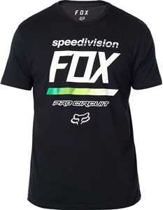 Fox Racing 2018 Tracker Airline Tee - Black Vintage