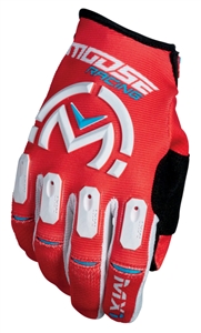 Moose Racing 2018 MX1 Gloves - Red/White