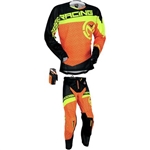 Moose Racing - Sahara Combo- Orange/HiViz Yellow/Black