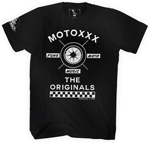 Moto XXX - Originals Black Tee