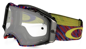 Oakley 2017 Airbrake Mx Goggle - Rain Of Terror RB W/Clear Lens