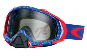 Oakley 2017 Mayhem Pro MX Goggle - Reaper Rwb W/Dark Gray Lens