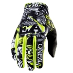 Oneal 2017 Matrix Attack Gloves - Black/Hi-Viz