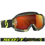 Scott - Hustle MX Goggle- Grey/Fluo Yellow