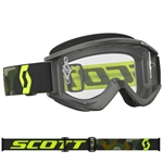 Scott - Recoil Xi MX Clear Lens Goggle- Gray/Fluo Yellow