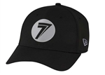 Seven 2018 Dot Stretch-Fit Hat - Black/White