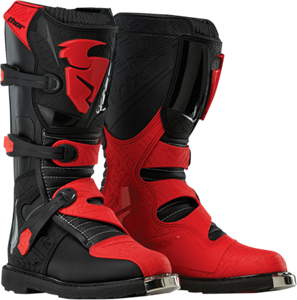Thor 2017 Blitz Boots - Black/Red