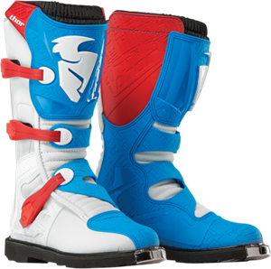 Thor 2017 Blitz Boots - Red/Blue