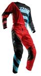 Thor 2018 Fuse Air Rive Combo Jersey Pant - Red/Blue