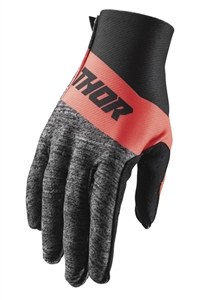 Thor 2018 High Tide Invert Gloves - Black/Coral