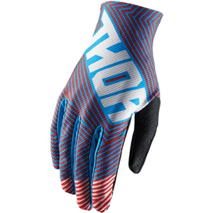 Thor 2017 Void Geotec Gloves - Blue/Red