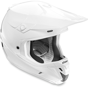 Thor 2018 Verge Full Face Helmet - Solid White