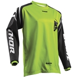 Thor 2017 Youth Sector Zones Jersey - Lime