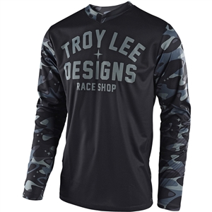 Troy Lee Designs 2018 GP Cosmic Camo Jersey - Gray