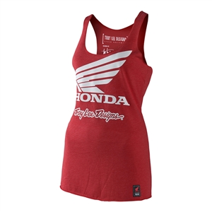 Troy Lee Designs 2017 Womens Honda Wing Shirt - Red