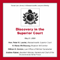 Discovery in the Superior Court (2-CD Audio Set)