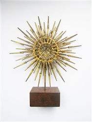 William Bowie Vintage metal sculpture Starburst