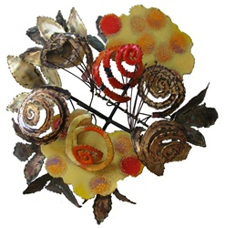 jere flowers Vintage metal sculpture