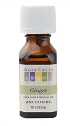 Aura Cacia Ginger Essential Oil (0.5 oz)