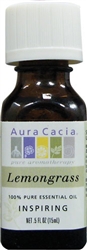 Aura Cacia Lemongrass Essential Oil (0.5 oz)