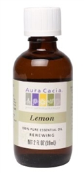 Aura Cacia Lemon Essential Oil (2 oz)