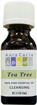 Aura Cacia Tea Tree Essential Oil (0.5 oz)