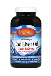 COD LIVER  OIL SUPER 1000 mg (250 softgels)