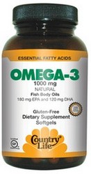 OMEGA-3 1000 MG FISH OIL (100 softgels)