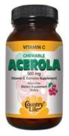 ACEROLA 500 MG Chewables (90 wafers)