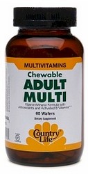 MULTI-VITAMIN ADULT CHEWABLE (60 wafers)