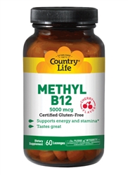 Methyl B12, 5000mcg, 60 Lozenges