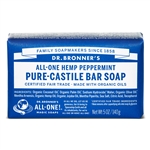 Peppermint Pure-Castile Bar Soap, 5oz