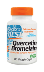 Quercetin Bromelain, 180 veggie caps