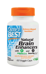 Natural Brain Enhancers, 60 veggie caps