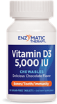 Vitamin D3, 5,000 IU Chewables, Chocolate Flavor, 90 Tablets