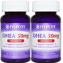 DHEA 50MG (90 VEGICAPS) TWIN PACK