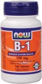 B-1 (Thiamine) 100mg Tablets (100 ct)