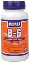 B-6 100mg Capsules (100 ct)