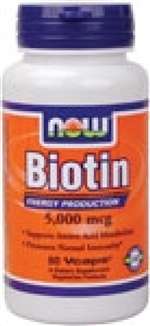 Biotin 5000 mcg - 60 Vcaps