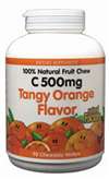 Vitamin C 500mg Chewable Tangy Orange (90 wafers)
