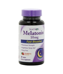 Melatonin Fast Dissolve 10mg (60 Tablets)