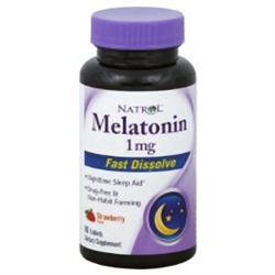 Melatonin Fast Dissolve 1mg (90 Tablets)